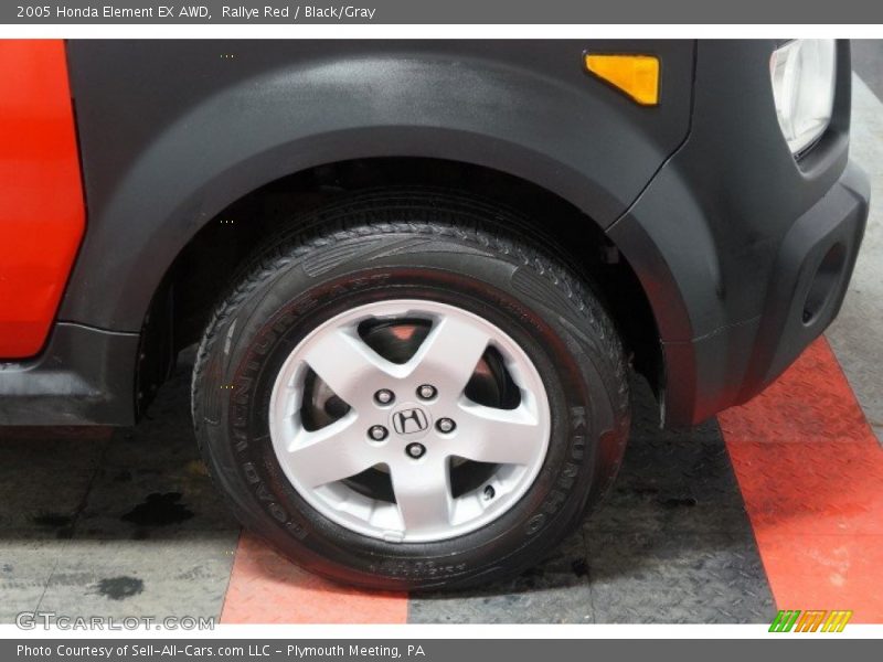 Rallye Red / Black/Gray 2005 Honda Element EX AWD