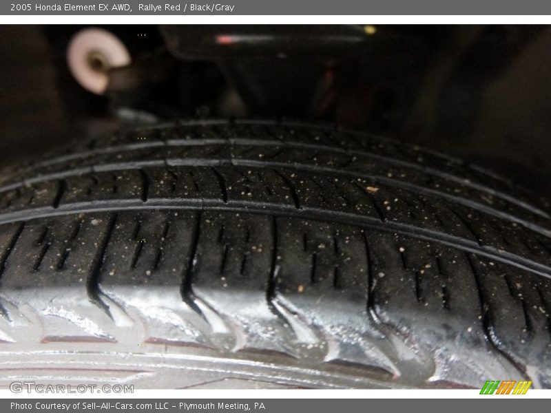 Rallye Red / Black/Gray 2005 Honda Element EX AWD