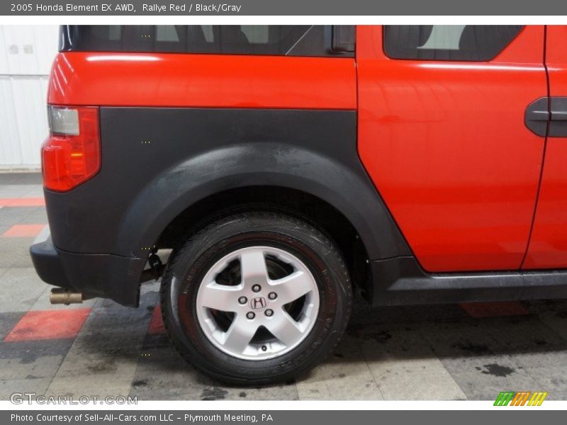 Rallye Red / Black/Gray 2005 Honda Element EX AWD