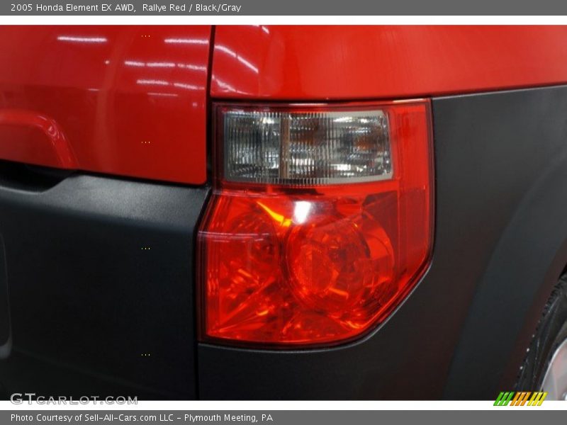 Rallye Red / Black/Gray 2005 Honda Element EX AWD