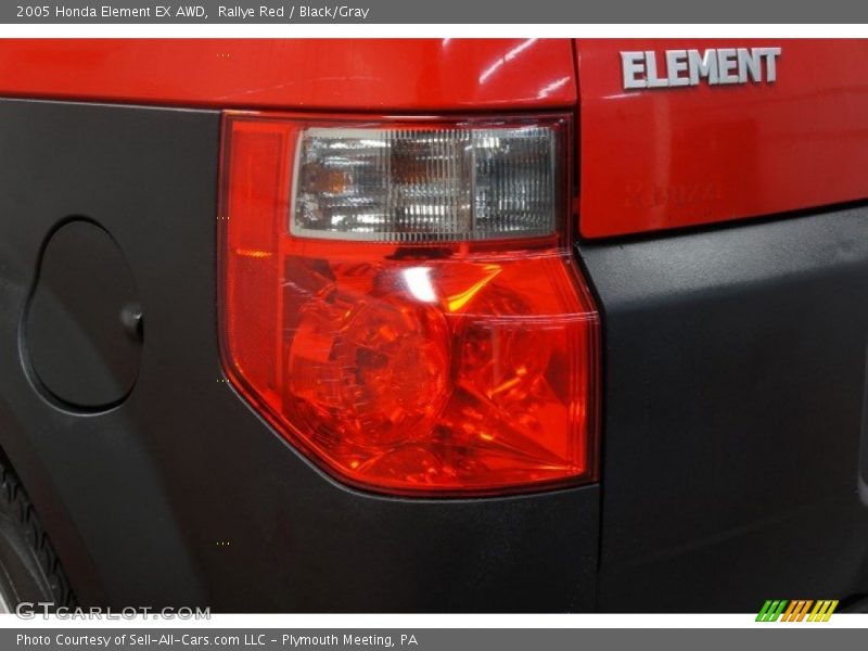 Rallye Red / Black/Gray 2005 Honda Element EX AWD