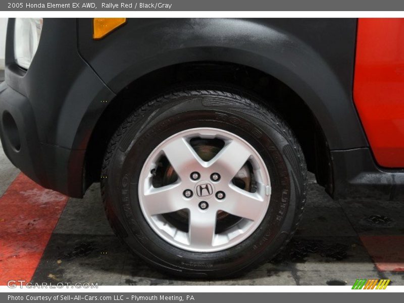 Rallye Red / Black/Gray 2005 Honda Element EX AWD