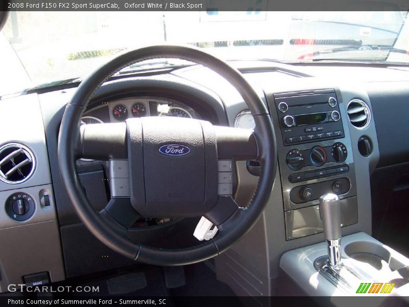 Oxford White / Black Sport 2008 Ford F150 FX2 Sport SuperCab