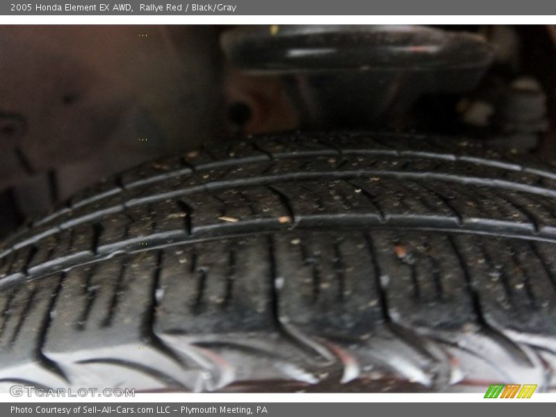 Rallye Red / Black/Gray 2005 Honda Element EX AWD