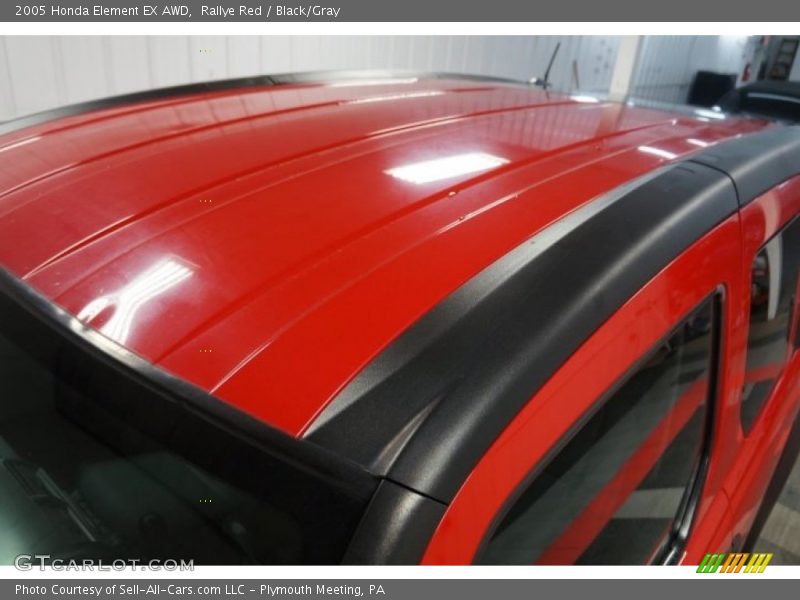 Rallye Red / Black/Gray 2005 Honda Element EX AWD