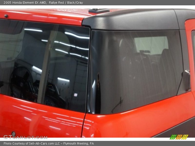Rallye Red / Black/Gray 2005 Honda Element EX AWD