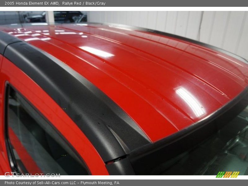 Rallye Red / Black/Gray 2005 Honda Element EX AWD