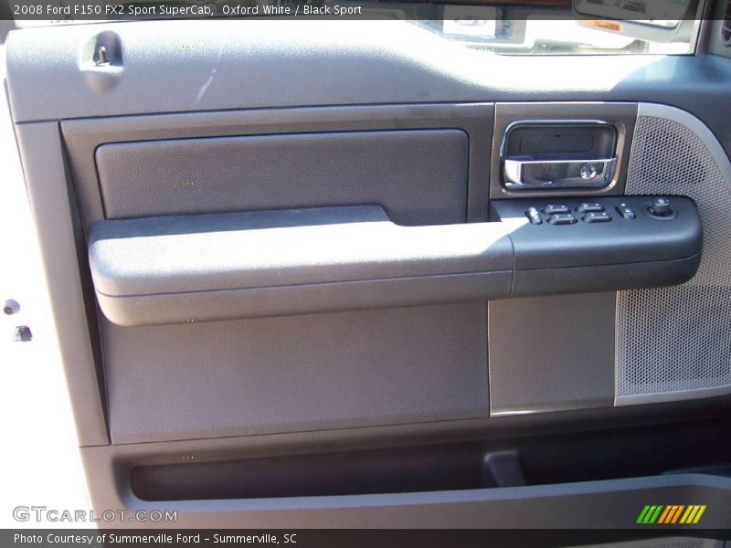 Oxford White / Black Sport 2008 Ford F150 FX2 Sport SuperCab