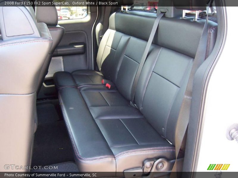 Oxford White / Black Sport 2008 Ford F150 FX2 Sport SuperCab