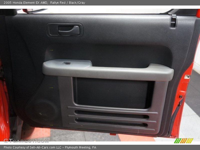 Rallye Red / Black/Gray 2005 Honda Element EX AWD