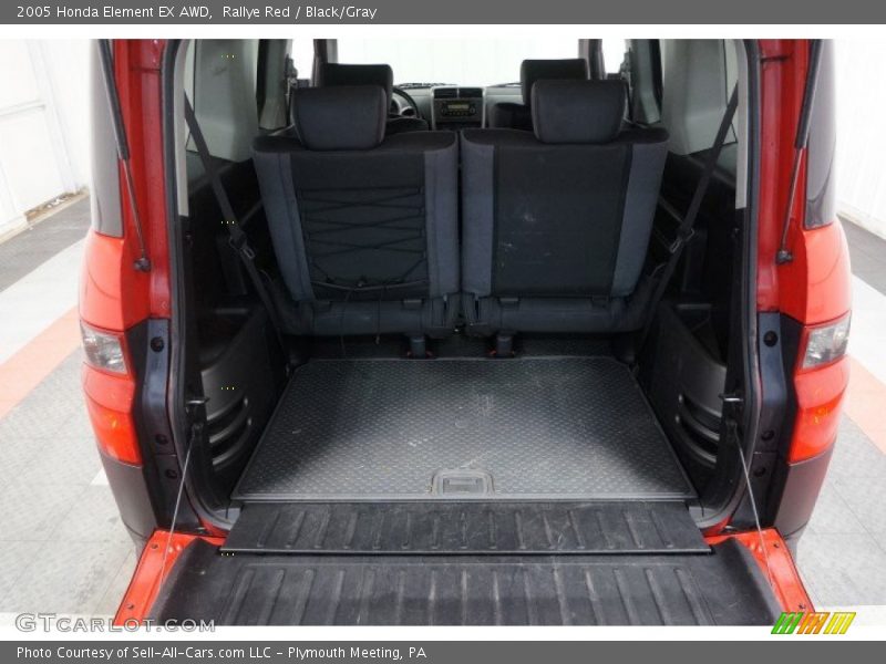 Rallye Red / Black/Gray 2005 Honda Element EX AWD