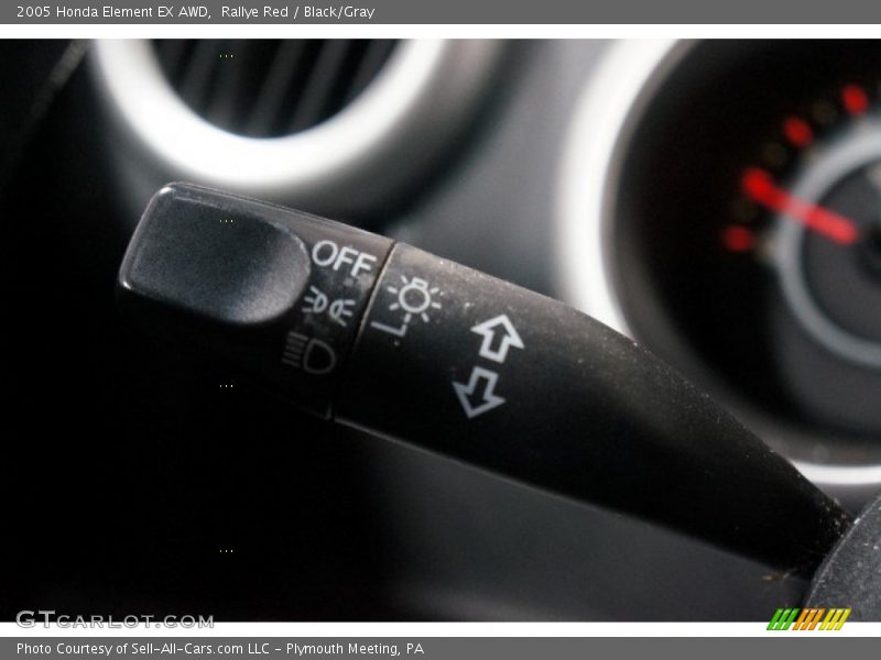 Rallye Red / Black/Gray 2005 Honda Element EX AWD