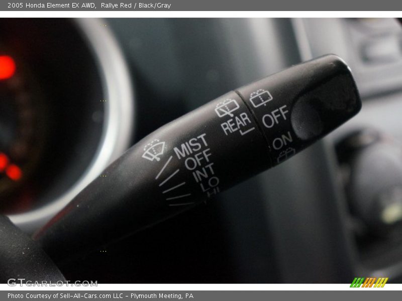 Rallye Red / Black/Gray 2005 Honda Element EX AWD