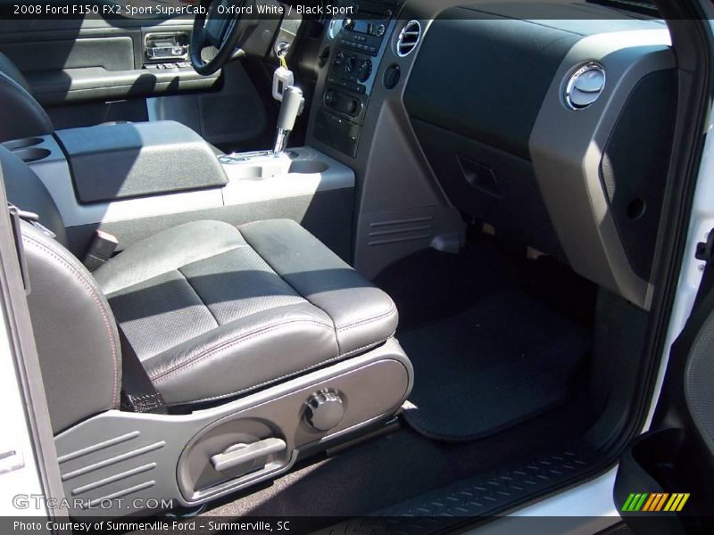 Oxford White / Black Sport 2008 Ford F150 FX2 Sport SuperCab