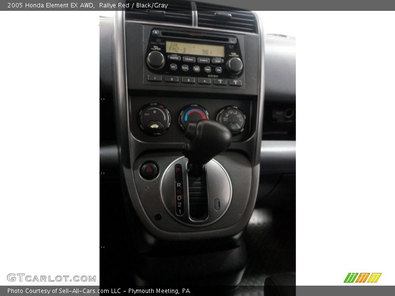 Rallye Red / Black/Gray 2005 Honda Element EX AWD
