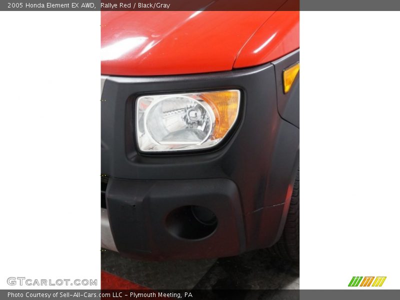 Rallye Red / Black/Gray 2005 Honda Element EX AWD