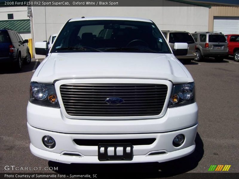 Oxford White / Black Sport 2008 Ford F150 FX2 Sport SuperCab