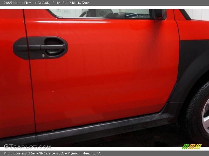 Rallye Red / Black/Gray 2005 Honda Element EX AWD