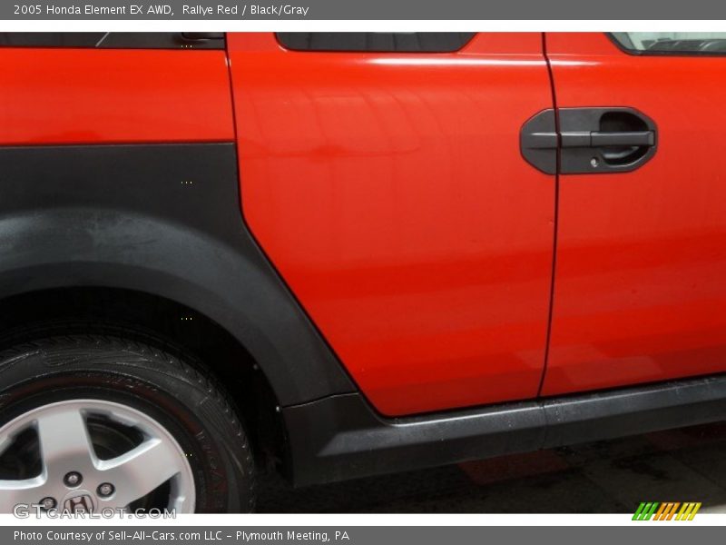 Rallye Red / Black/Gray 2005 Honda Element EX AWD