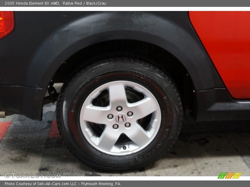 Rallye Red / Black/Gray 2005 Honda Element EX AWD