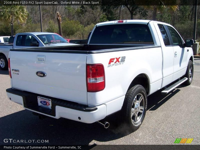 Oxford White / Black Sport 2008 Ford F150 FX2 Sport SuperCab