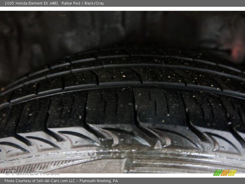 Rallye Red / Black/Gray 2005 Honda Element EX AWD