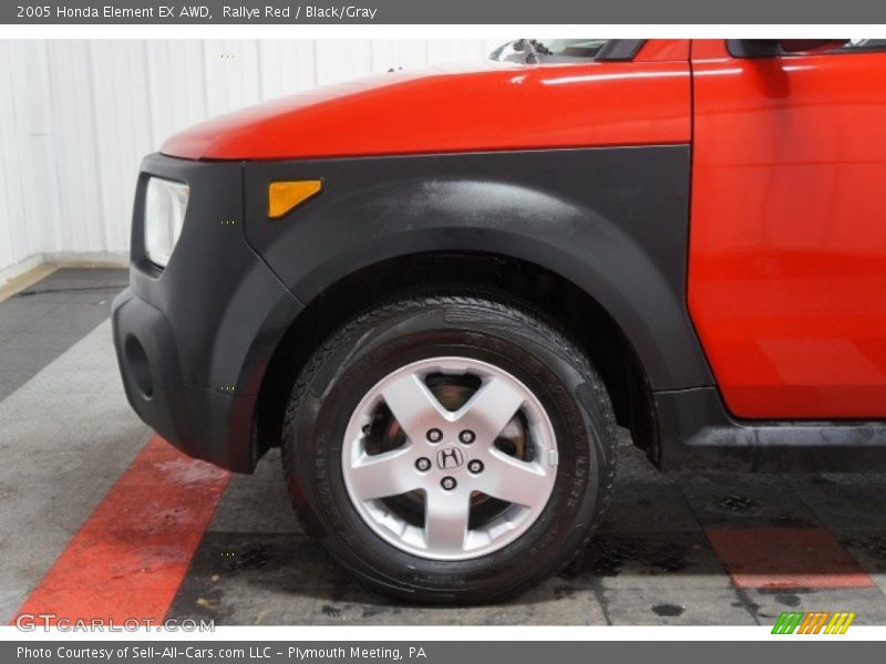Rallye Red / Black/Gray 2005 Honda Element EX AWD