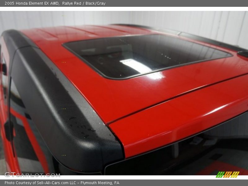 Rallye Red / Black/Gray 2005 Honda Element EX AWD