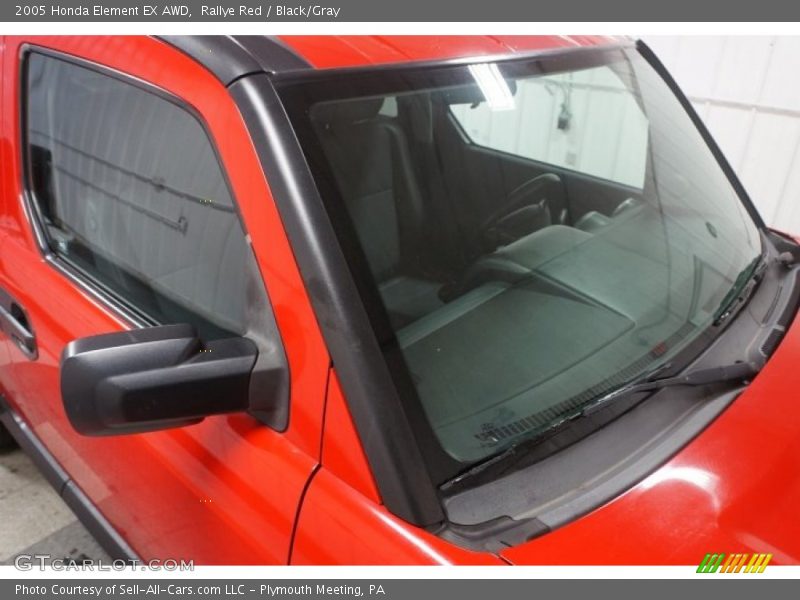 Rallye Red / Black/Gray 2005 Honda Element EX AWD