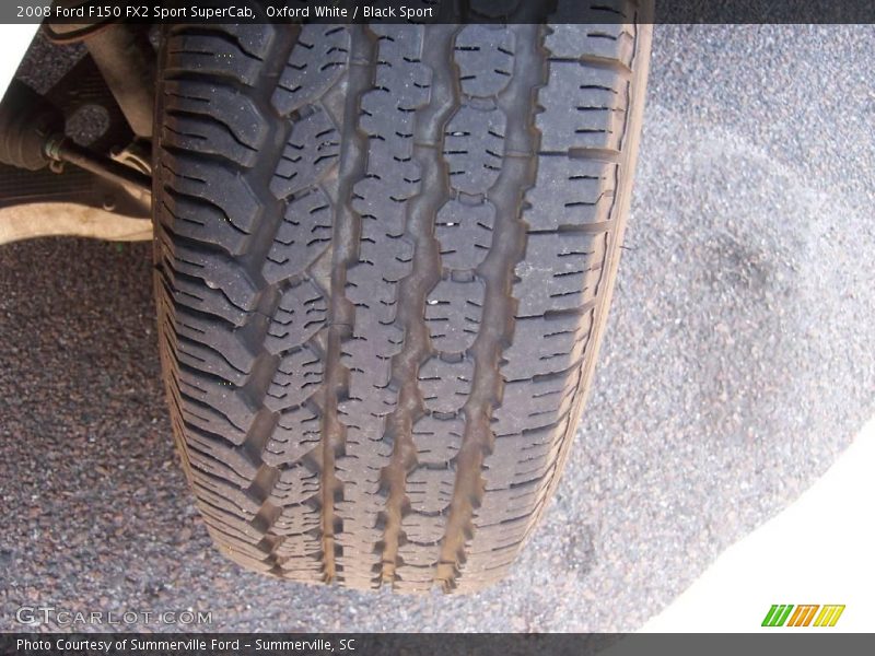 Oxford White / Black Sport 2008 Ford F150 FX2 Sport SuperCab