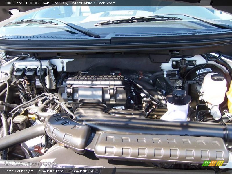 Oxford White / Black Sport 2008 Ford F150 FX2 Sport SuperCab