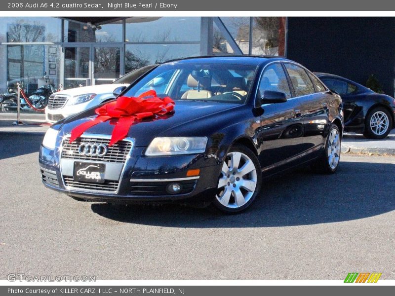 Night Blue Pearl / Ebony 2006 Audi A6 4.2 quattro Sedan
