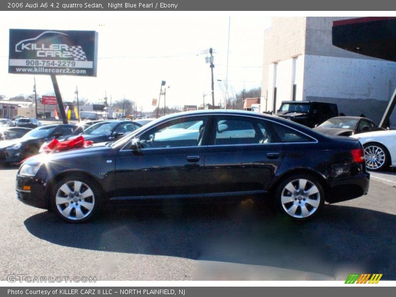 Night Blue Pearl / Ebony 2006 Audi A6 4.2 quattro Sedan