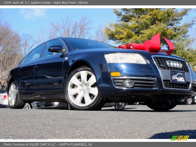 Night Blue Pearl / Ebony 2006 Audi A6 4.2 quattro Sedan