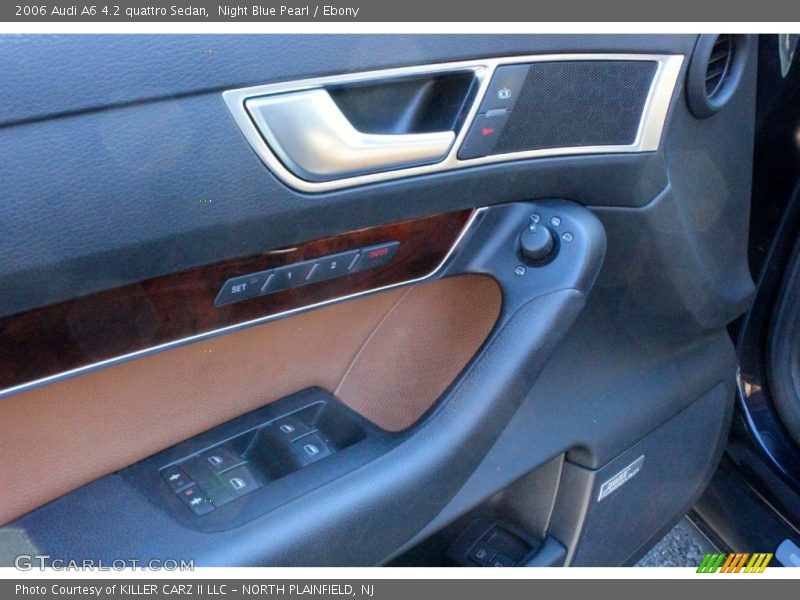 Night Blue Pearl / Ebony 2006 Audi A6 4.2 quattro Sedan