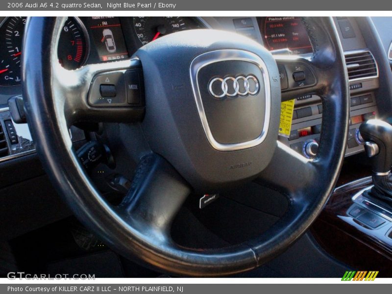 Night Blue Pearl / Ebony 2006 Audi A6 4.2 quattro Sedan