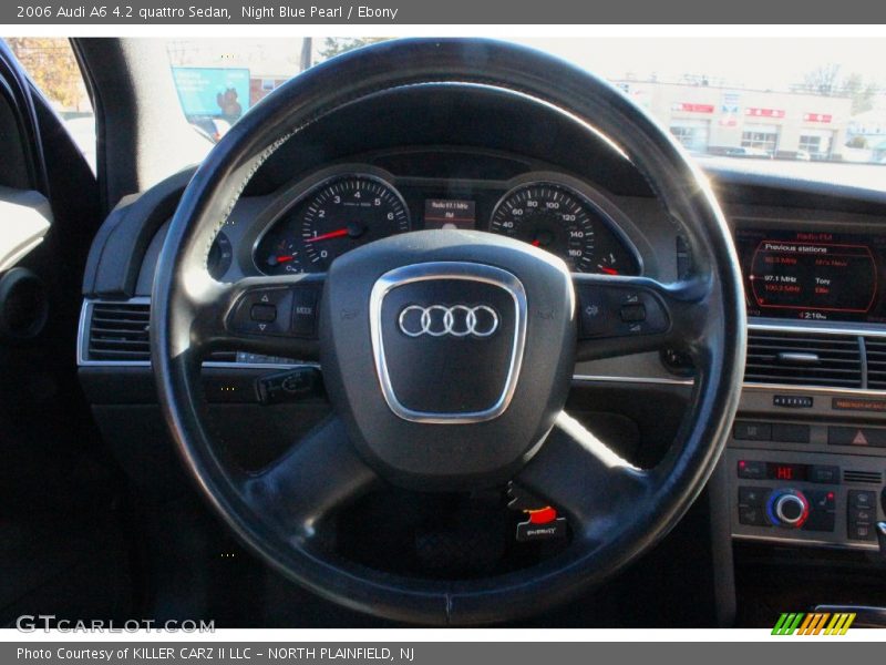 Night Blue Pearl / Ebony 2006 Audi A6 4.2 quattro Sedan