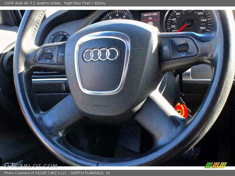 Night Blue Pearl / Ebony 2006 Audi A6 4.2 quattro Sedan