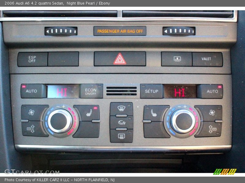 Night Blue Pearl / Ebony 2006 Audi A6 4.2 quattro Sedan