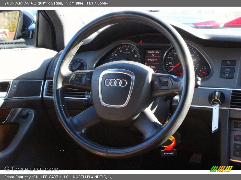 Night Blue Pearl / Ebony 2006 Audi A6 4.2 quattro Sedan