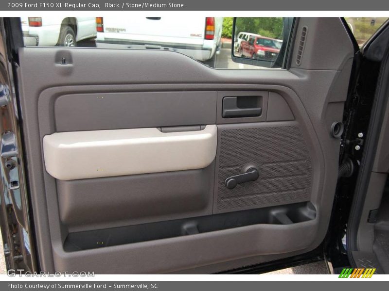 Black / Stone/Medium Stone 2009 Ford F150 XL Regular Cab