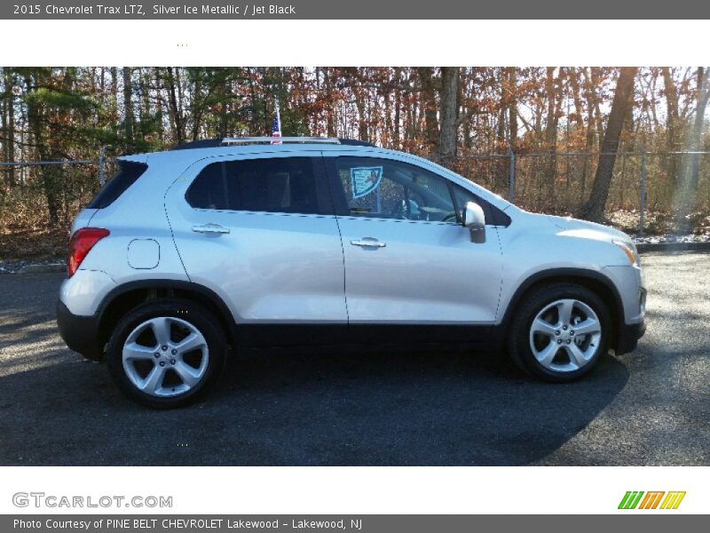 Silver Ice Metallic / Jet Black 2015 Chevrolet Trax LTZ