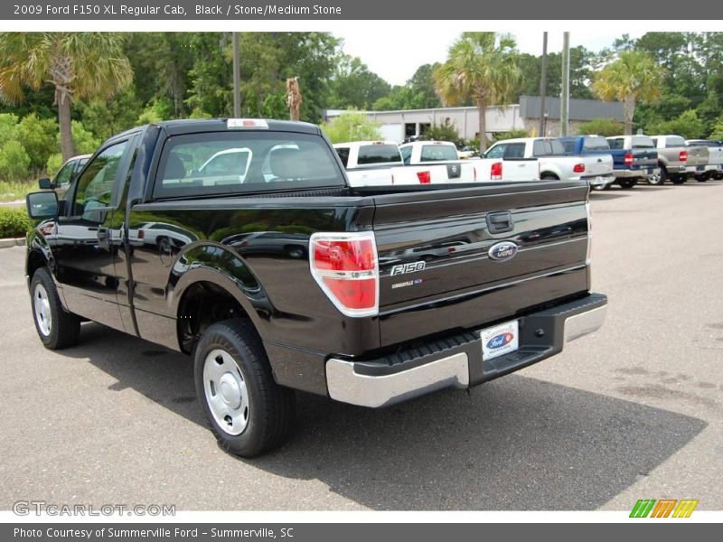 Black / Stone/Medium Stone 2009 Ford F150 XL Regular Cab