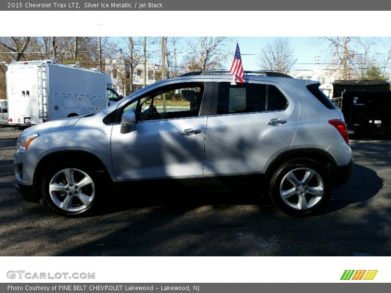 Silver Ice Metallic / Jet Black 2015 Chevrolet Trax LTZ