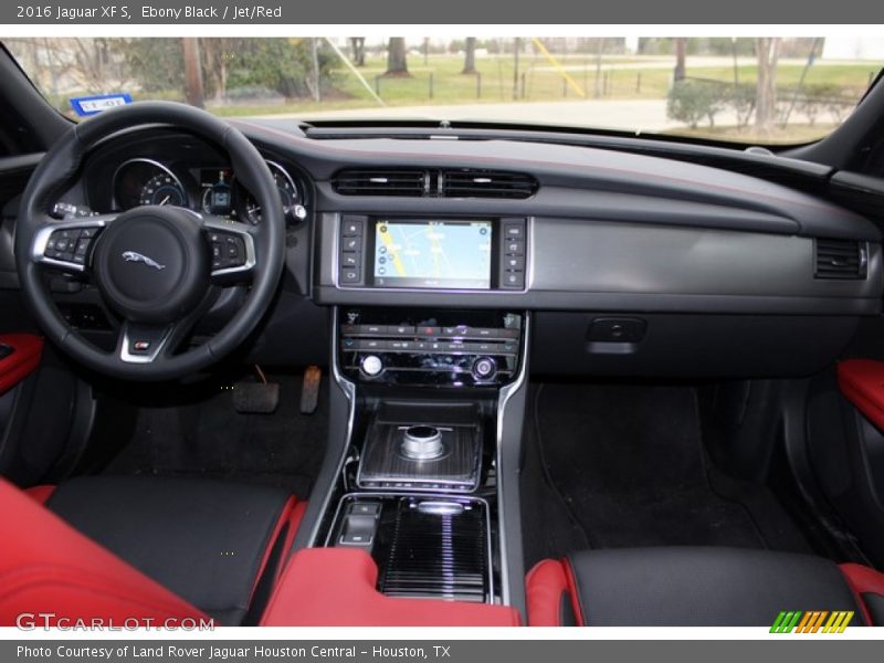 Dashboard of 2016 XF S
