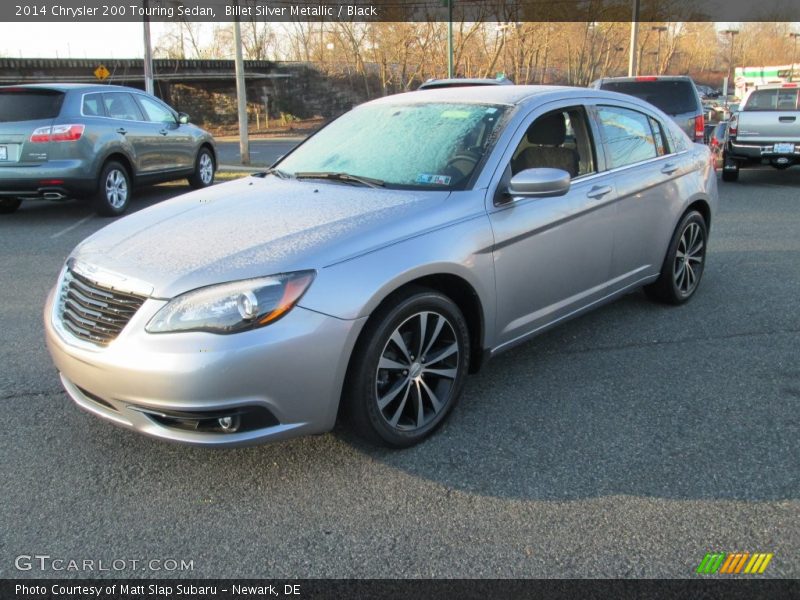 Billet Silver Metallic / Black 2014 Chrysler 200 Touring Sedan