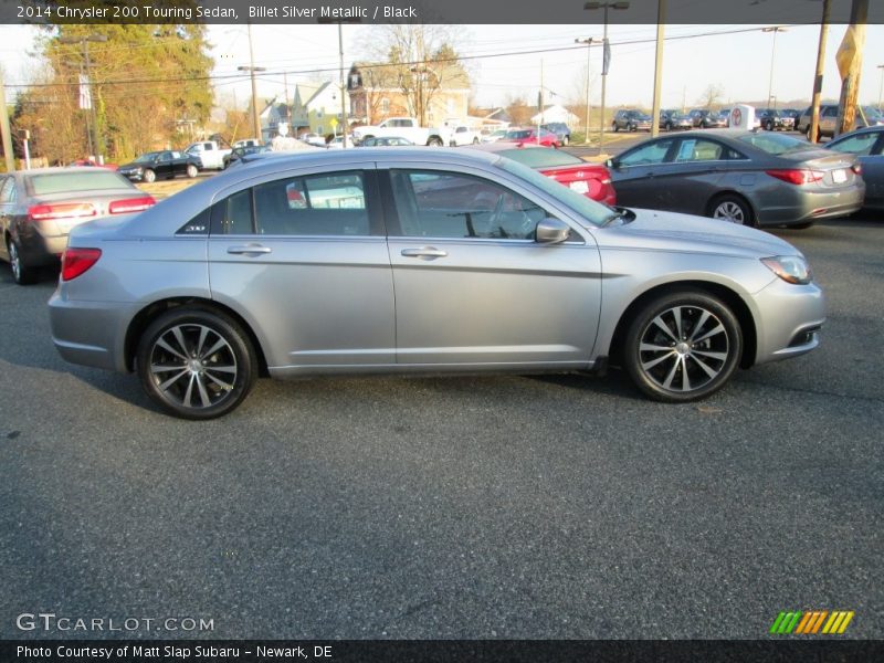 Billet Silver Metallic / Black 2014 Chrysler 200 Touring Sedan