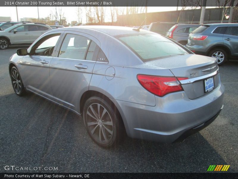 Billet Silver Metallic / Black 2014 Chrysler 200 Touring Sedan