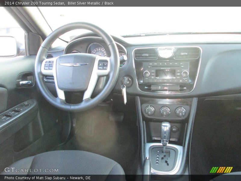 Billet Silver Metallic / Black 2014 Chrysler 200 Touring Sedan