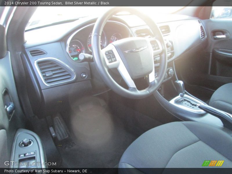 Billet Silver Metallic / Black 2014 Chrysler 200 Touring Sedan